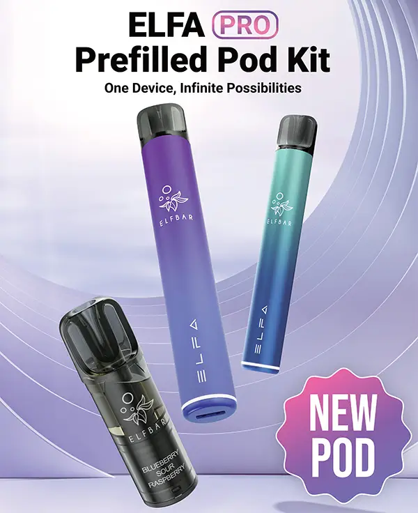 1 Elf Bar Elfa Pro Prefilled Pod Kit