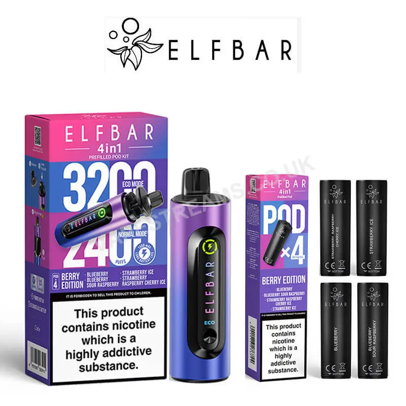 Elf Bar 4 In1 Prefilled Kits Pods