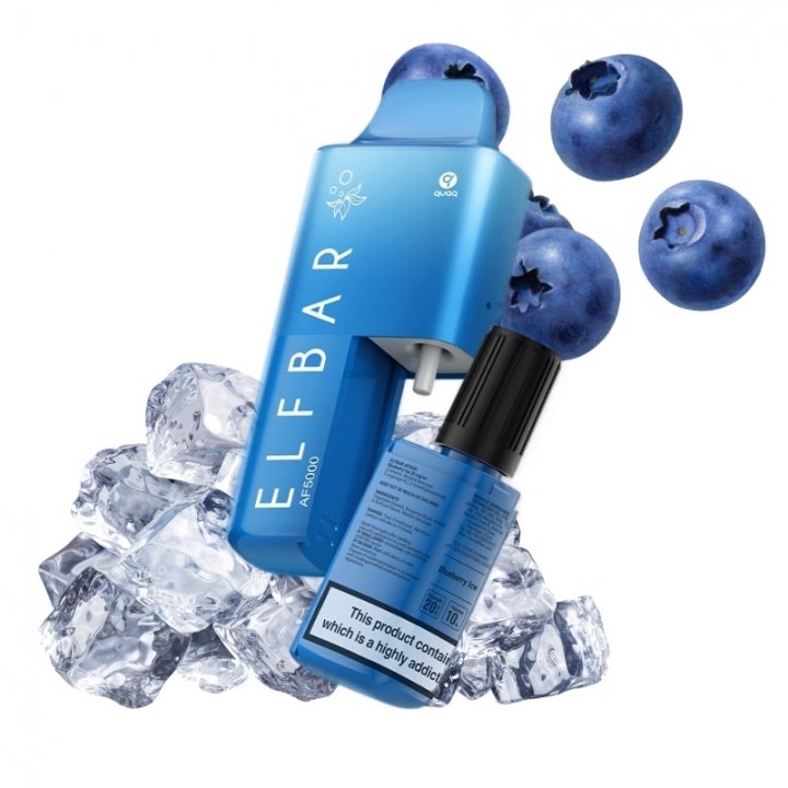 Elf Bar Af5000 Blueberry Ice