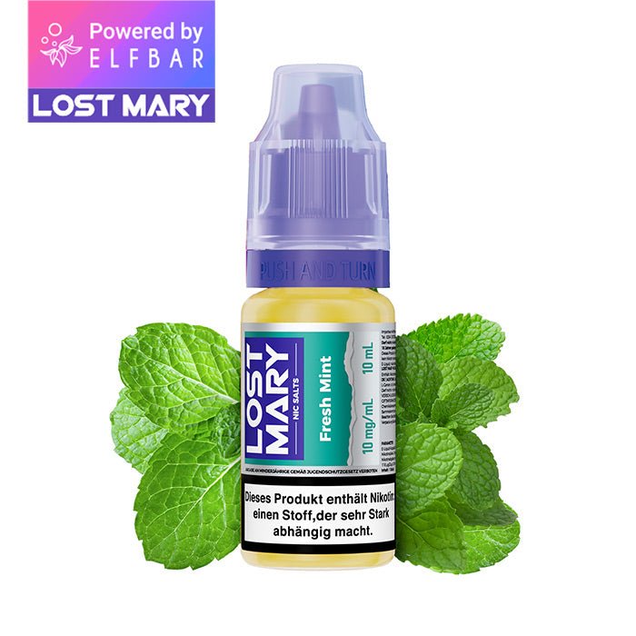 elfbar lost mary liquid (nicsalt) fresh mint 10ml elfbar lost mary liquid (nicsalt) fresh mint 10ml