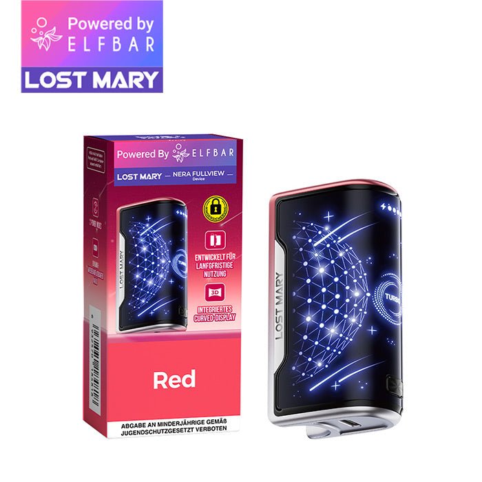 elfbar lost mary nera fullview device farbe: red elfbar lost mary nera fullview device farbe: red