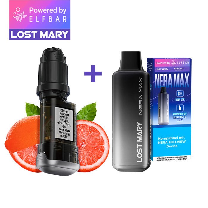 elfbar lost mary nera max refill container pink lemonade inkl. refillable pod elfbar lost mary nera max refill container pink lemonade inkl. refillable pod