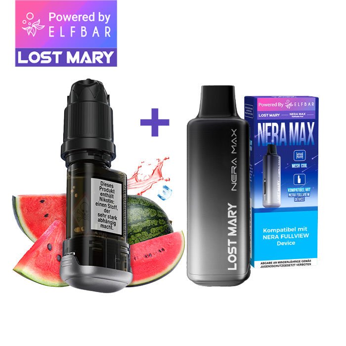 elfbar lost mary nera max refill container watermelon inkl. refillable pod elfbar lost mary nera max refill container watermelon inkl. refillable pod