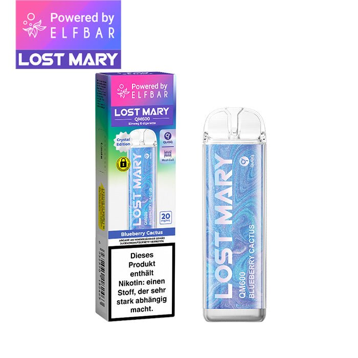 elfbar lost mary qm600 blueberry cactus 20mg nikotin elfbar lost mary qm600 blueberry cactus 20mg nikotin