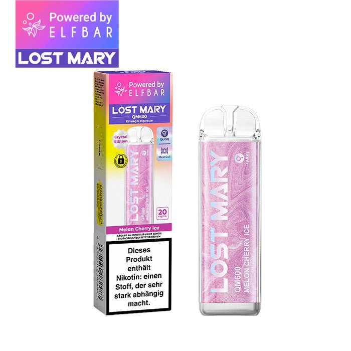 elfbar lost mary qm600 melon cherry ice 20mg nikotin elfbar lost mary qm600 melon cherry ice 20mg nikotin