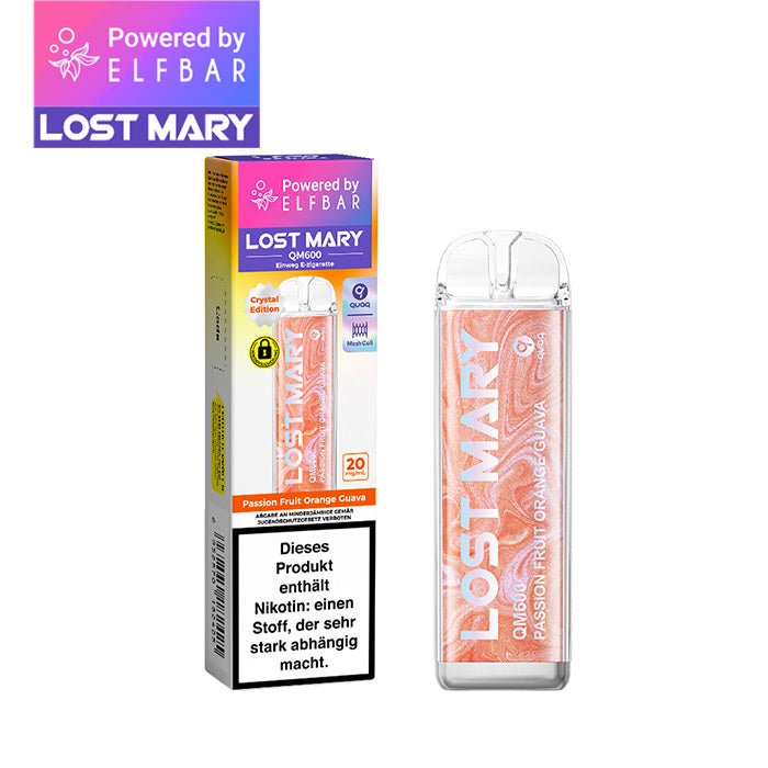 elfbar lost mary qm600 passion fruit orange guava 20mg nikotin elfbar lost mary qm600 passion fruit orange guava 20mg nikotin
