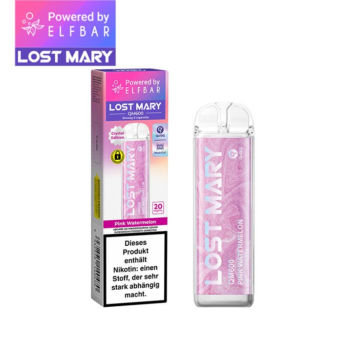 elfbar lost mary qm600 pink watermelon 20mg nikotin elfbar lost mary qm600 pink watermelon 20mg nikotin