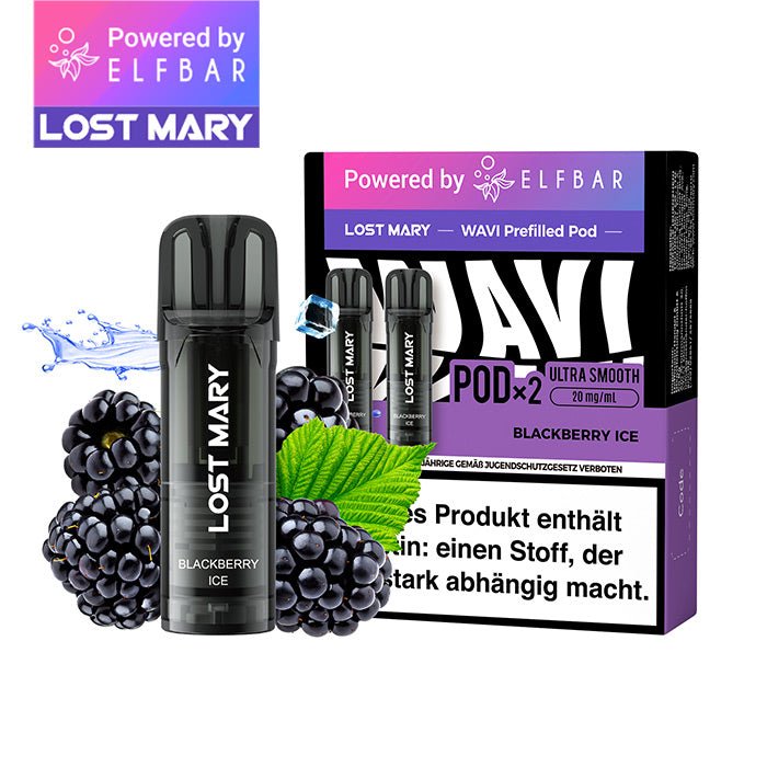 elfbar lost mary wavi blackberry ice 20mg nikotin 2er pack elfbar lost mary wavi blackberry ice 20mg nikotin 2er pack