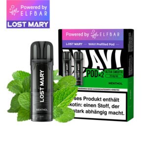 elfbar lost mary wavi menthol 20mg nikotin 2er pack
