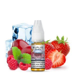 ELFLIQ Strawberry Raspberry Cherry Ice Nikotinsalz Liquid