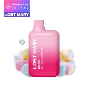 lost mary bm600 cotton candy ice 20mg nikotin
